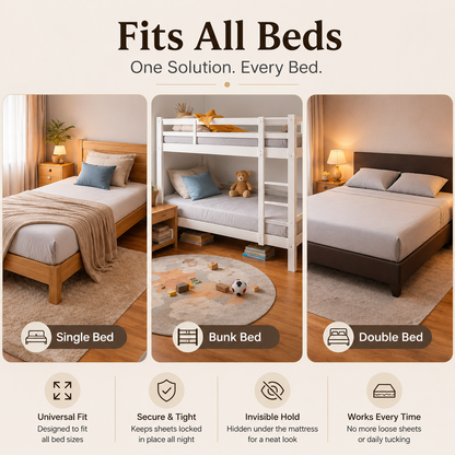SleepGrip™ Bedsheet Holders