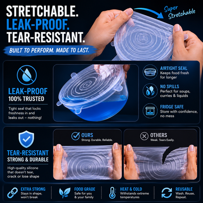 FreshSeal Lids (Value Pack Of 6)