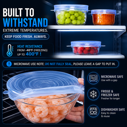 FreshSeal Lids (Value Pack Of 6)